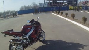 Yamaha yzf r-1 1998 год Первый выезд 2019 Новый мотор + отзыв