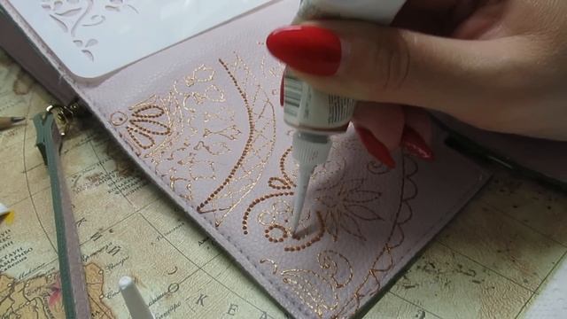 Роспись старой сумки! смотреть онлайн