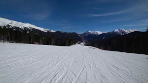 тест-прокат лыж Salomon XDR78ST в Архызе от Дениса Куличенко...