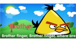 Angry Birds Finger Family Collection Angry Birds Cartoon Animation Nursery Rhymes for Children