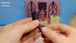 Friday Night Funkin' комната Рува из пластилина | Dimia лепка