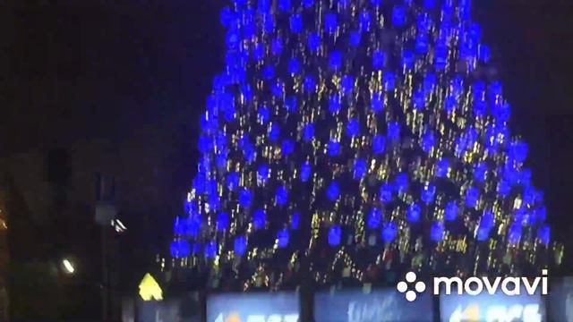 Ночная Москва/Садовое Кольцо/Обзор на авто смотреть онлайн