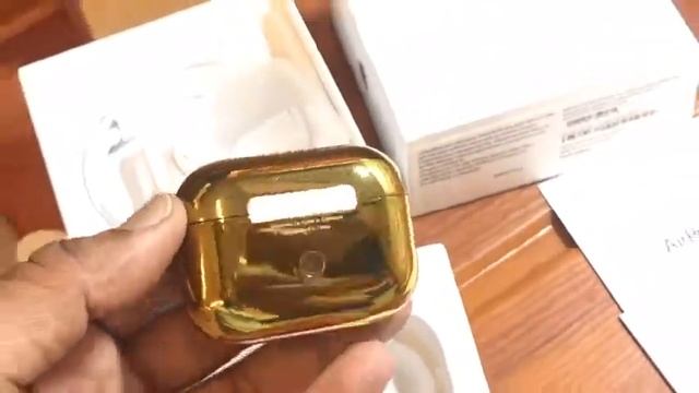 #Gold polished airpods apple airpods pro #19 смотреть онлайн