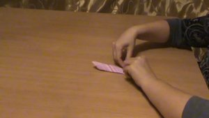 Роза за 1 минуту из платка или салфетки