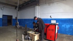 Пусконаладочные работы ГП-30Т. Как работает станок для гибки витков шнека?