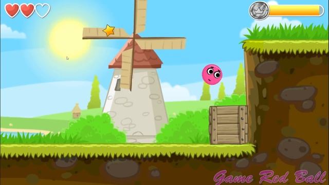 Love Balls in Red Ball 4 Pink Ball Green Hills with Boss Fights All Levels (1 - 15) Full Walkthroug смотреть онлайн
