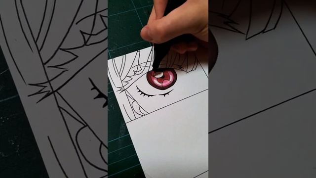 Drawing Marin Kitagawa eyes (My Dress-Up Darling) #shorts