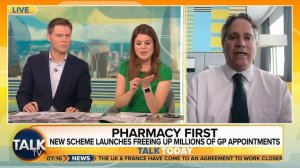 "Prescriptions Without A GP" | Nick Kaye Explains New Pharmacy First Service In UK