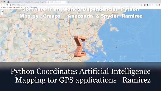Folio Geomap Geoplot Matplot  Marker & GPS in Python Algorithms