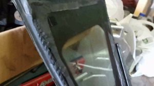 Как приклеить стекло. Боковая форточка Eclipse 2G.