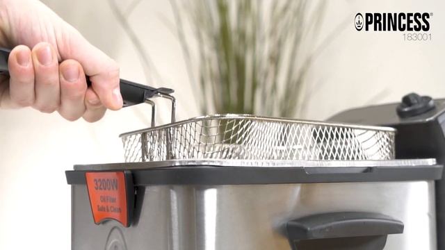 Princess 183001 Superior Deep Fat Fryer – Cool zone and safety filters – Volume 3 litres смотреть онлайн