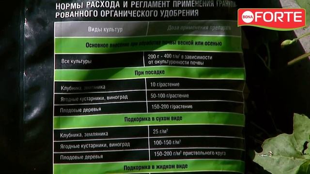 Органическое гранулированное удобрение для ягод Суперягоды. Результаты удобрения малины