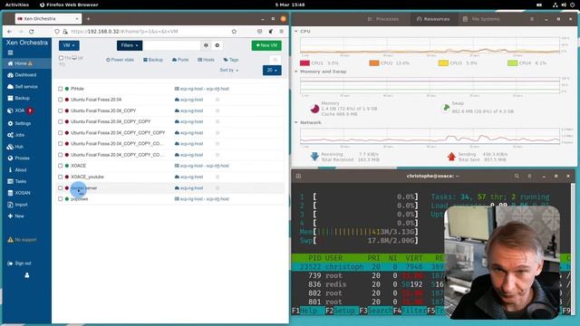 XCP-ng memory management static and dynamic explained with examples смотреть онлайн