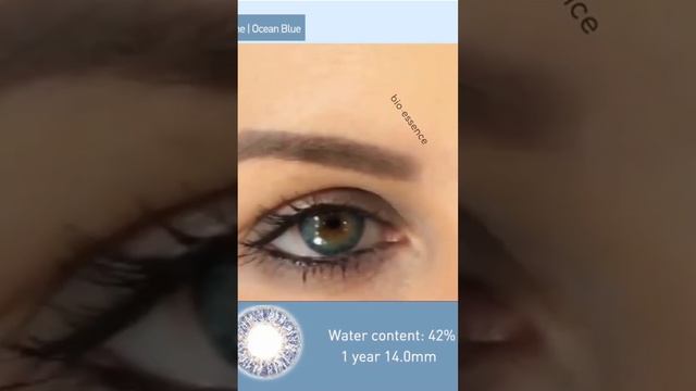 Цветные контактные линзы #лайфхаки #обзорпокупок #полезныепокупки