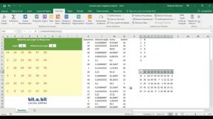 Gerador de números para Mega-sena em Excel