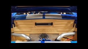 the BLUE BOSS 1967 Ford Mustang Custom Build start to finish