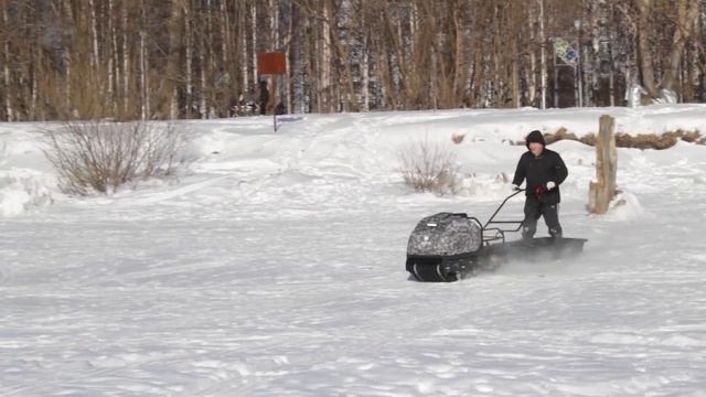 Мотобуксировщик POMOR PRO