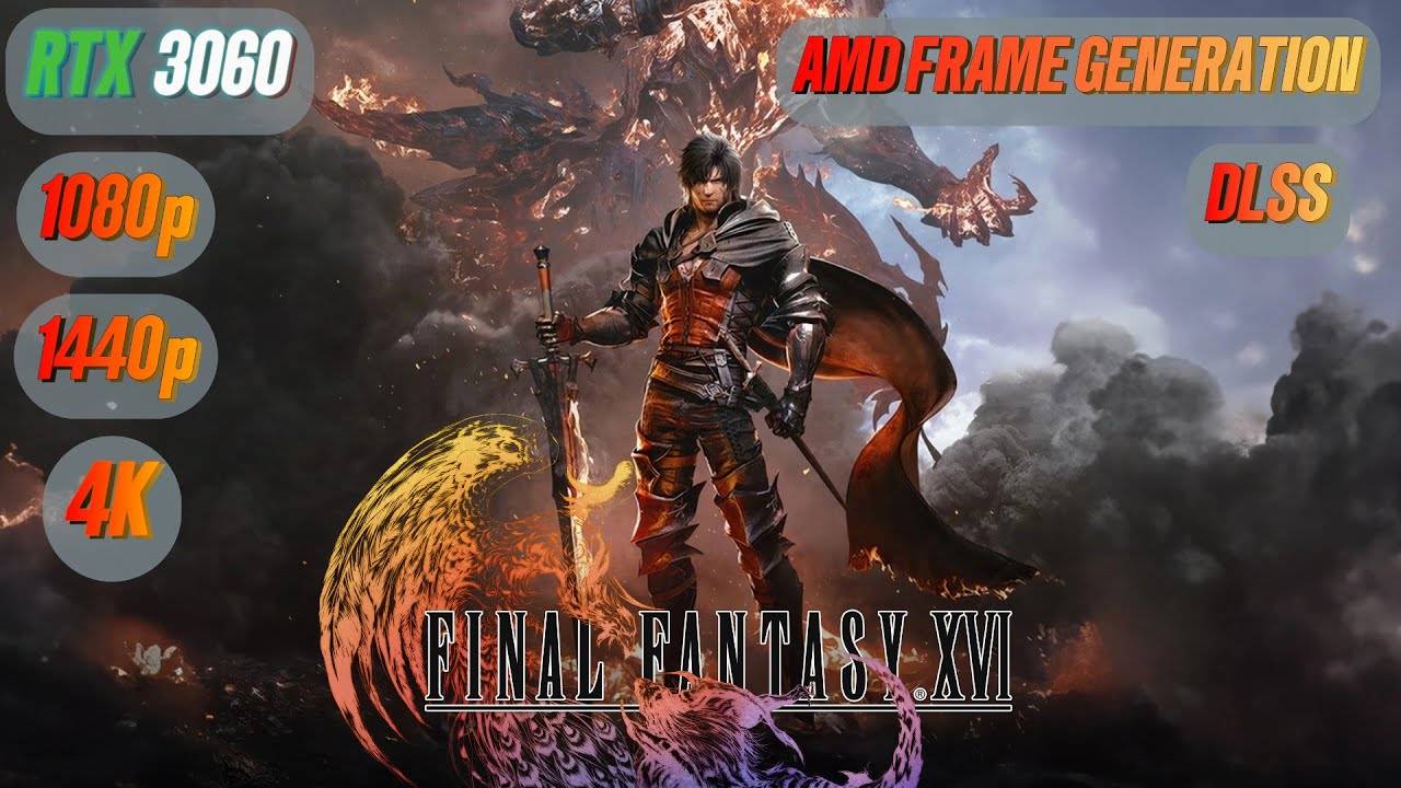 Final Fantasy 16 - Бенчмарк с RTX 3060 и i5 12400F | 1080p | 1440p | 2160p (4K) смотреть онлайн