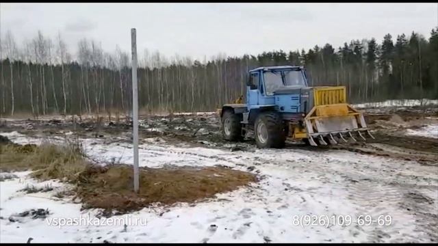 вспашка земли цена за 1 га, дискование земли трактором цена за 1 га 3 000 руб.
