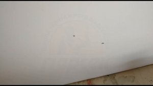 Монтаж гардины на натяжной потолок.  Вариант второй.