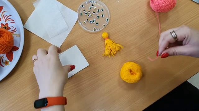 Кукла из ниток. Делаем своими руками. Детский сад "Ступени роста" смотреть онлайн