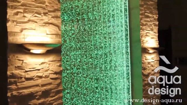 Красивый дизайн Пузырьковой панели с зеркальным фоном смотреть онлайн