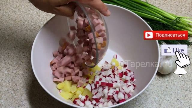 ОКРОШКА НА КЕФИРЕ И АЙРАНЕ. КЛАССИЧЕСКИЙ РЕЦЕПТ ОКРОШКИ. ОКРОШКА НА КЕФИРЕ. РЕЦЕПТ ОКРОШКИ. Суп