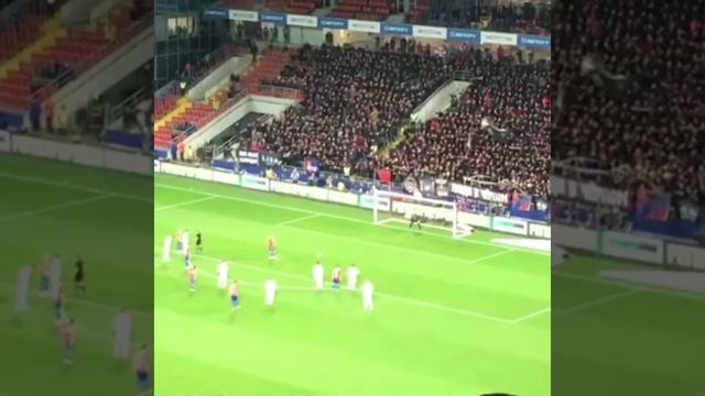 Побывали на матче ЦСКА 3:2 КРАСНОДАР с другом . Засняли пенальти!!! смотреть онлайн