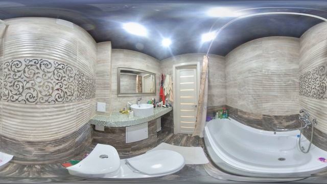 3D — видео тур по однокомнатной квартире на Юбилейная, 4 смотреть онлайн