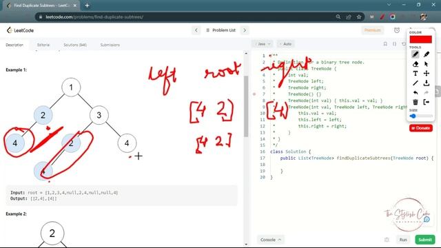 652. Find Duplicate Subtrees - LeetCode Solution Java | Detailed Explanation