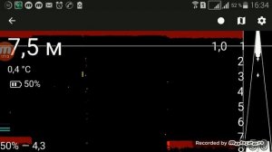 Эхолот Практик 7 Wi-Fi. Ловля со льда с эхолотом в режиме "Зима" часть 3. Запись данных эхолота