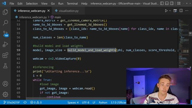 3D Object Detection and Pose Estimation with Deep Learning in OpenCV Python