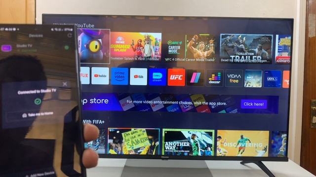 Hisense VIDAA Smart TV: How To Use Android Phone As Remote смотреть онлайн