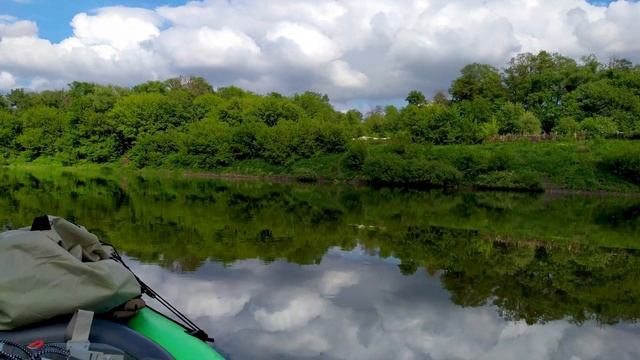 02.ДС.02.60. Дон. Сплав. 1 день. 4 км. Панорама. Вид с байдарки. смотреть онлайн
