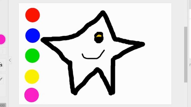 How to draw a star ? oson rasm chizish ? Как нарисовать звезда ? for kids. смотреть онлайн