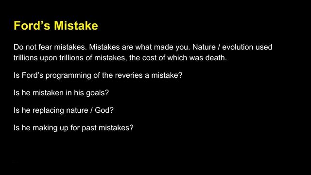 Westworld Wednesdays #3 S1E1 p.3 смотреть онлайн