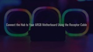 AeroCool H66F - How to Connect the H66F Hub to Control Addressable RGB