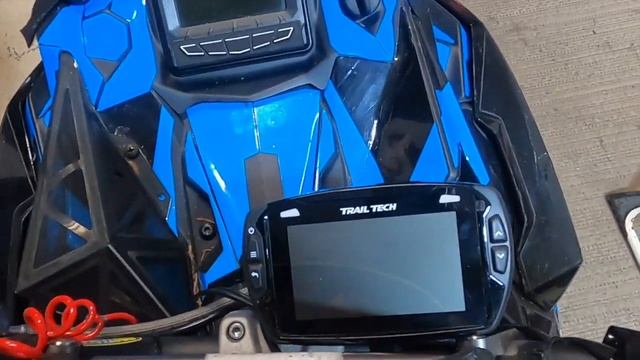 Trail Tech Voyager Pro Polaris snowmobile смотреть онлайн