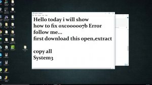 0xc000007b Error Fix Very Easy!!