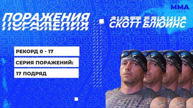 ? ТОП 10 СЕРИЙ ПОРАЖЕНИЙ   Худшие бойцы и их Поражения