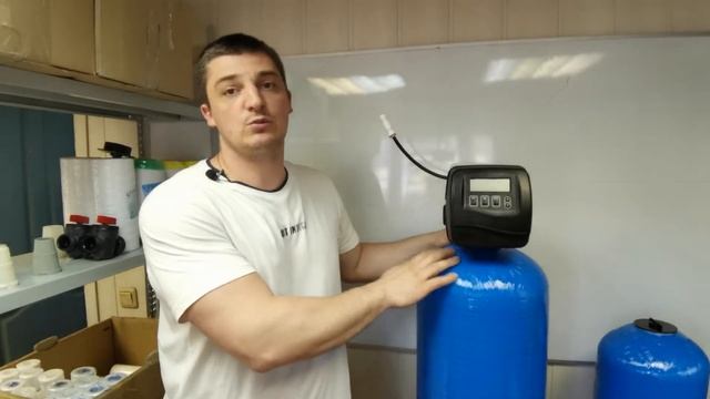 Обзор бесшумной аэрации Oxidizer, фильтра обезжелезивания с воздушной подушкой. смотреть онлайн