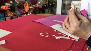 МК 3 способа как сделать мини розу из изолона 1мм