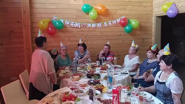 Юбилей 55! Видео 6.Поздравление Апаркуль эже, Мери, Оли, Лёши, Артёма. смотреть онлайн