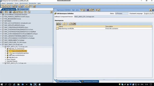 07 Enterprise Service Repository Objects File 2 File Scenario смотреть онлайн