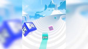 Satisfying Mobile Game / Bounce Merge - Ball Run 2048 Level Up Game Walkthrough Android iOS part 8