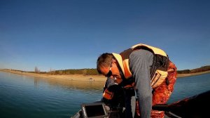 Чемпионат Крыма по ловле хищной рыбы спинингом с лодок.  Симферопольское водохранилище 02-03.11.19г