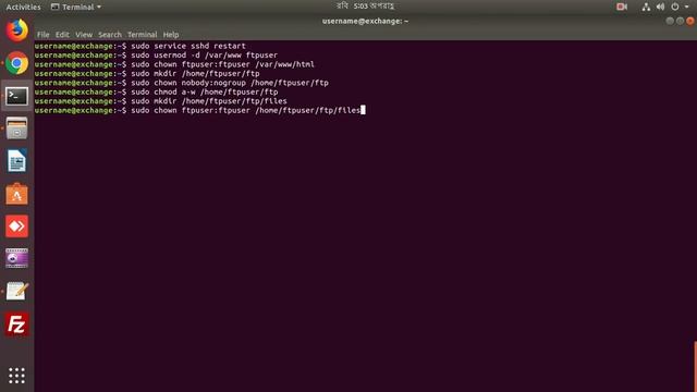 ?? Installing an FTP server (vsftpd) on Ubuntu 18.04