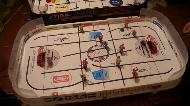 настольный хоккей. 8.05.2015. stiga play off. серия в канун дня победы. 6 матч. смотреть онлайн