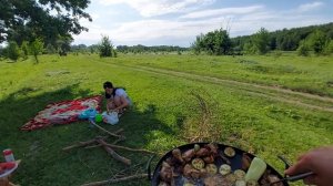 отдых у реки) часть 1))