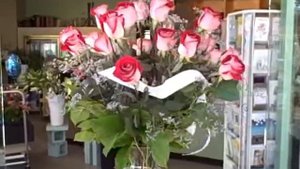 2 Dozen "Latin Lady" Roses (fire + ice)